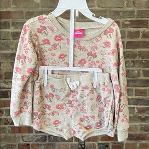 Minnie Mouse 2Pc Short Set